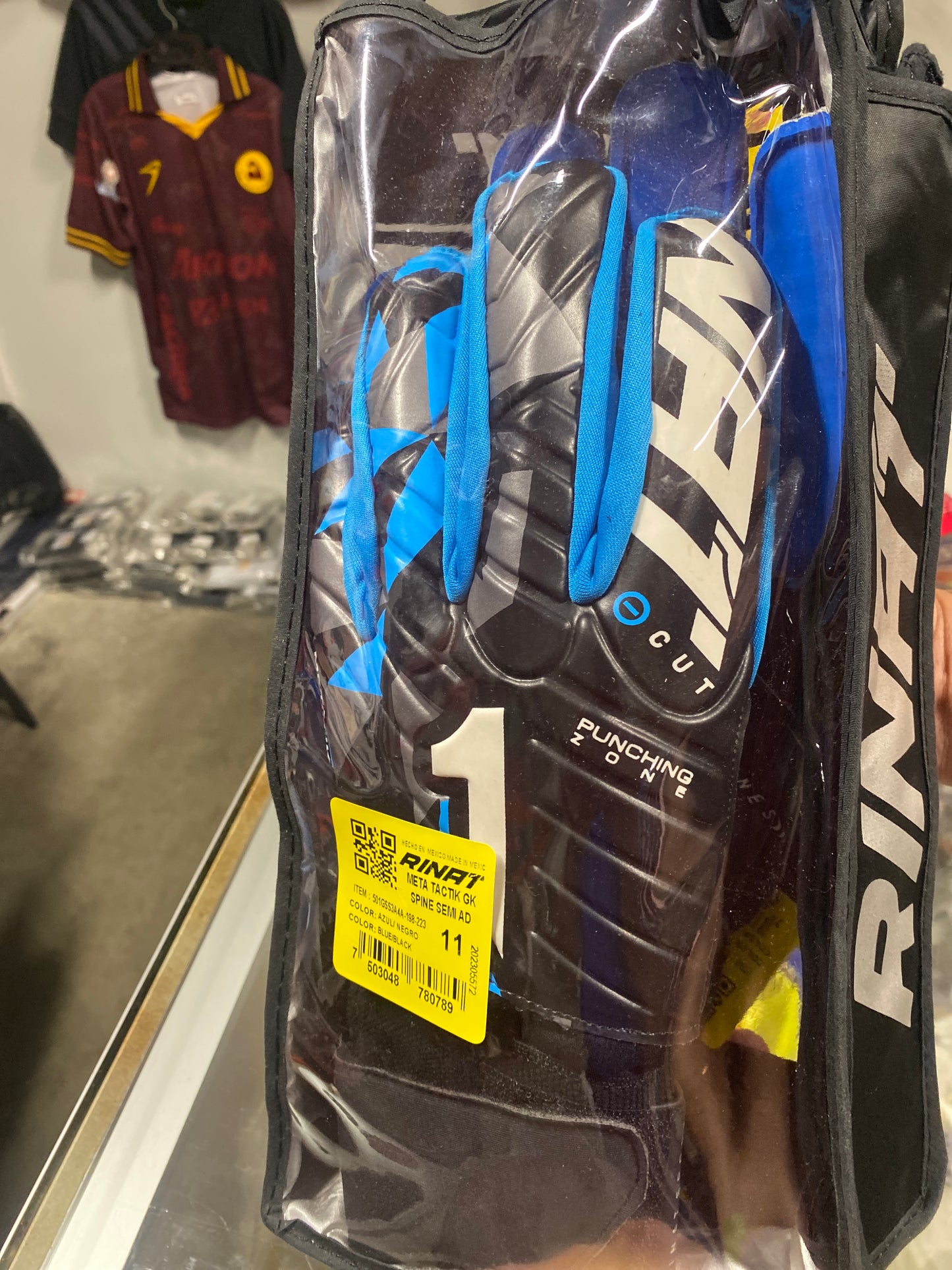 Guante Rinat - Azul Negro